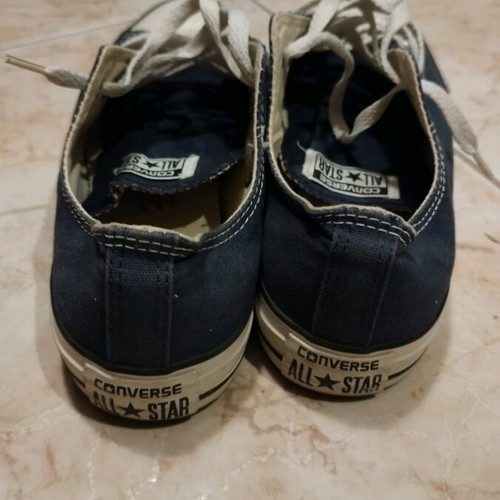 Converse All Star athletic shoes like new, navy blue, size 41
