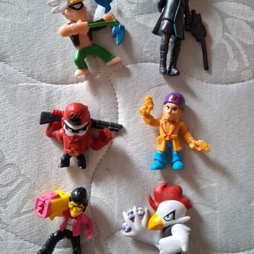 Brawl Stars figure set of 6 like new