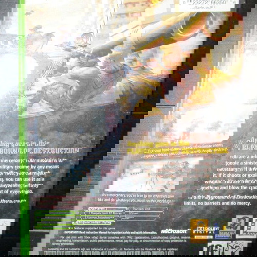 Mercenaries Playground Of Destruction Xbox μεταχειρισμένο