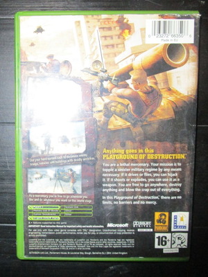 Mercenaries Playground Of Destruction Xbox μεταχειρισμένο