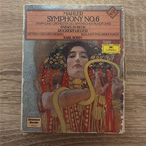 Mahler Symphony No. 6 & Rückert-Lieder 2MC Box Set like new