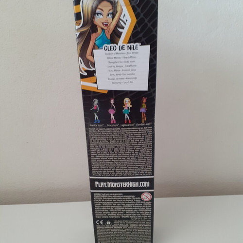 Monster High Cleo de Nile doll 2016 new, Mattel