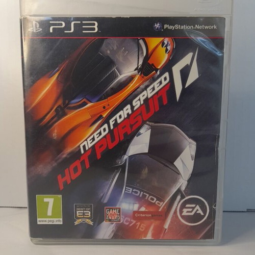 Need for Speed Hot Pursuit PS3 game, Greek edition, complete with manual