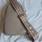 Beverly Hills Polo Club bag, light brown with logo strap