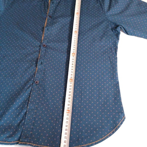 Long-sleeve shirt like new, blue, size L