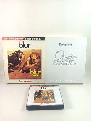 Blur Interactive Songbook PC used, big box with 3 CDs
