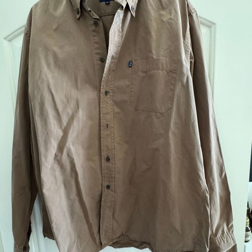 Trussardi jeans men's shirt XXL used, beige