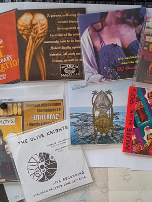 Alternative Rock CD pack like new, 8 discs, Greek bands