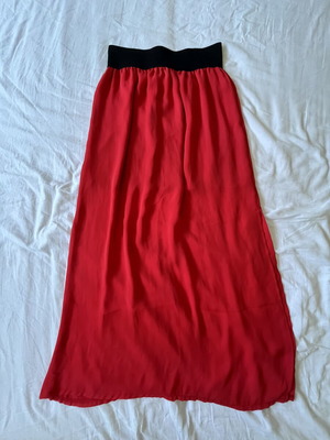 Paolo Casalini skirt used, red, sizes S/M