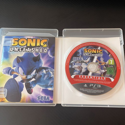 Sonic Unleashed PS3 game like new