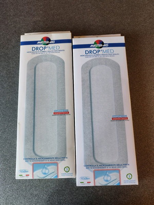 Master - aid drop med adhesive waterproof gauze 10.5×30cm, 6 pcs