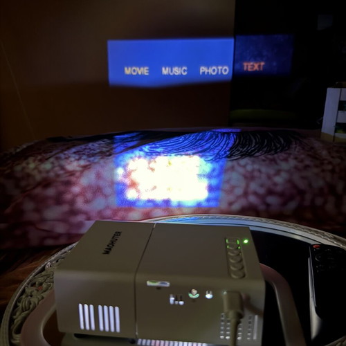 Mini LED Projector with Remote Control like new