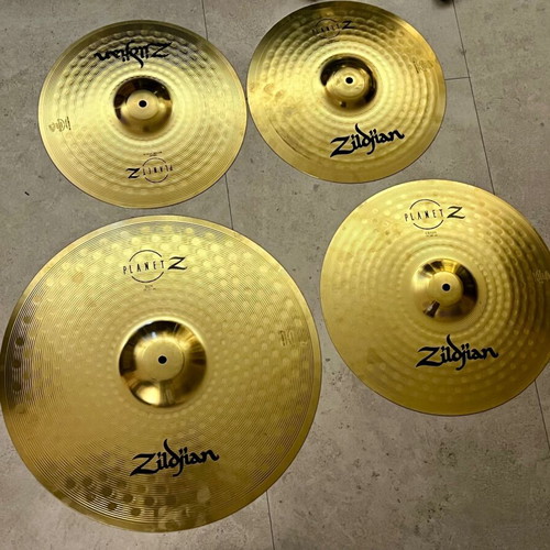 Zildjian Planet Z cymbal set like new (ZP4PK)