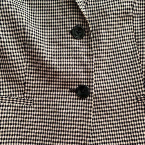 Massimo Dutti blazer used, gray and black, size 36