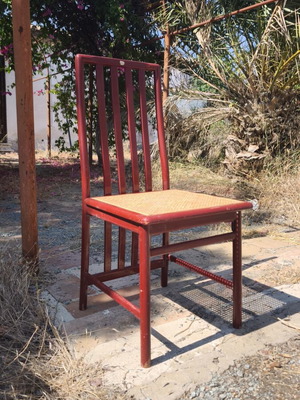 Montina Spa Italian vintage chairs set of 6 used