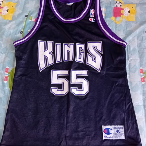 NBA Sacramento Kings Champion 90s Jersey Jason Williams used, medium