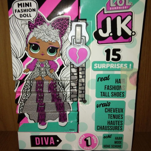 LOL L.O.L Surprise J.K. Mini Fashion Doll Diva like new