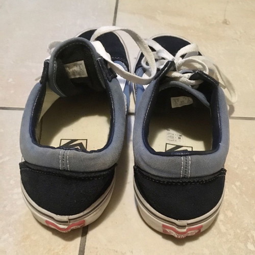 Vans Old Skool blue athletic shoes used size 38