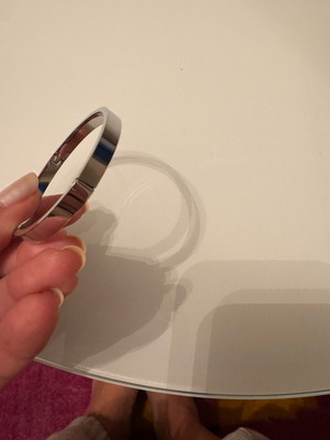 Stainless new silver bracelet gray