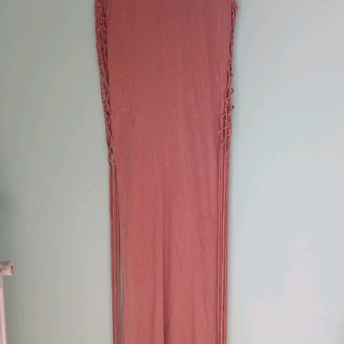 Minkpink maxi dress size M like new, beige