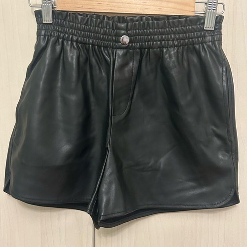 Zara faux leather shorts like new, size 152 cm, black