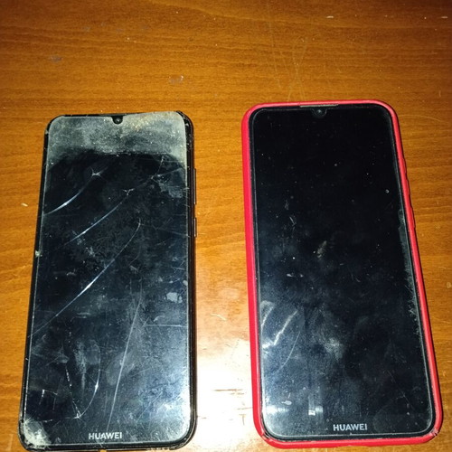 Huawei Y6s / Y6 (2019) phones refurbished, pack of 2 for parts or repair