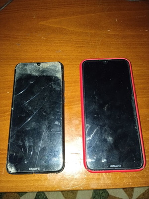 Huawei Y6s / Y6 (2019) phones refurbished, pack of 2 for parts or repair