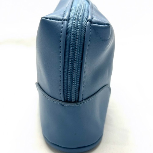Ferragamo Parfums Light Blue Handbag Used Vanity Case