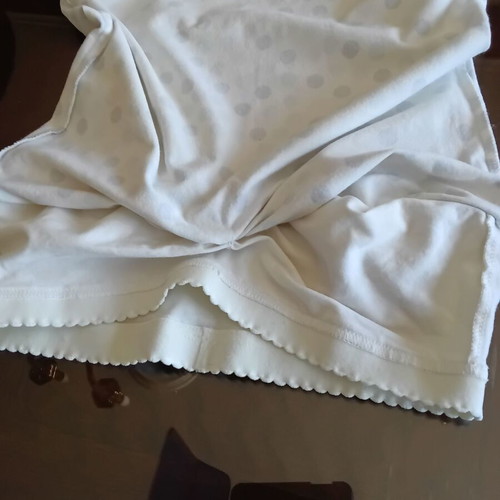 GAP polka dot cotton camisole with built-in bra and Salim Sever cream camisole