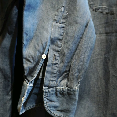 Daniel Hechter Paris men's shirt blue XXL like new, 100% cotton