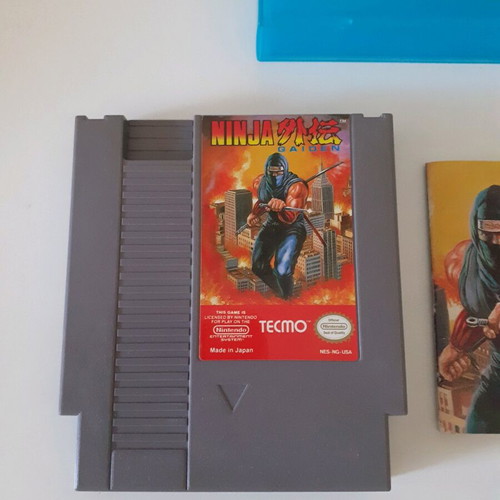 Ninja Gaiden NES 1989 used Nintendo Entertainment System game