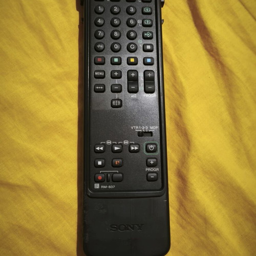 Sony RM 837 vintage remote control double-sided like new