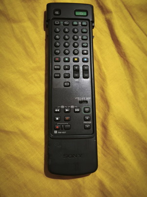 Sony RM 837 vintage remote control double-sided like new
