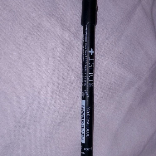 Dust and cream blue eye pencil lightly used