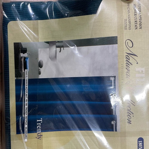 Shower curtain new, 180x200 cm, multiple colors