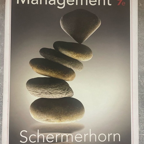 Management book by Schermerhorn like new, English edition