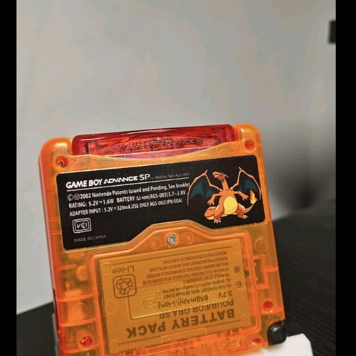 Nintendo Game Boy Advance SP Charizard Edition handheld console