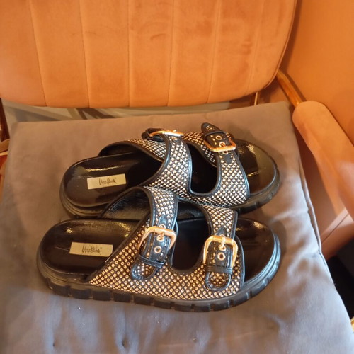 Vera Blum sandals like new, multicolor, sizes 39.5-40