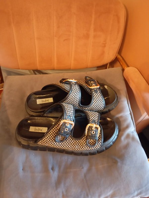 Vera Blum sandals like new, multicolor, sizes 39.5-40
