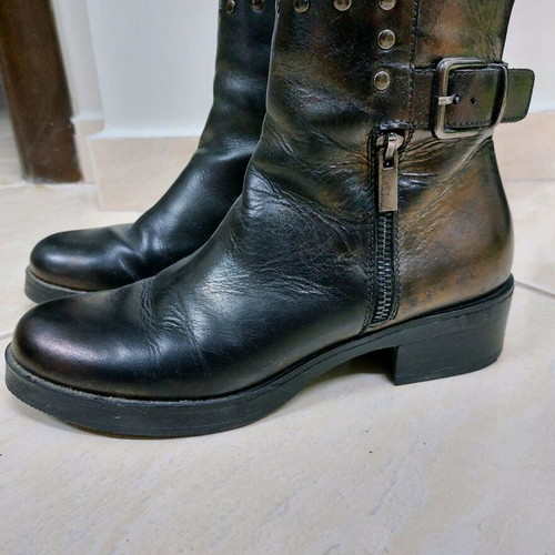 Leon Arch leather boots