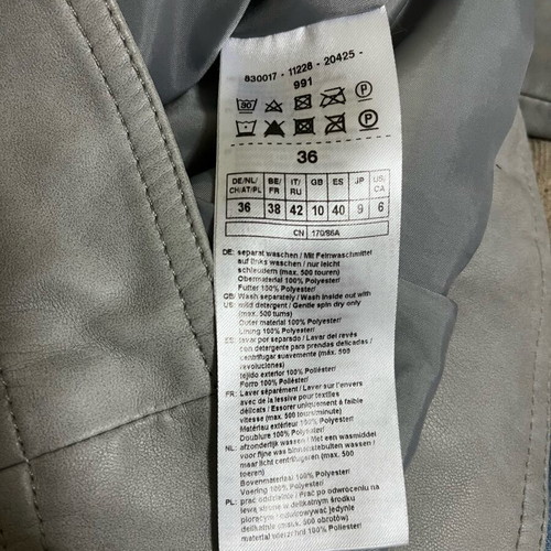 Taifun gray jacket with long sleeves like new, size 36