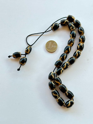 Worry beads made of stone from personal collection