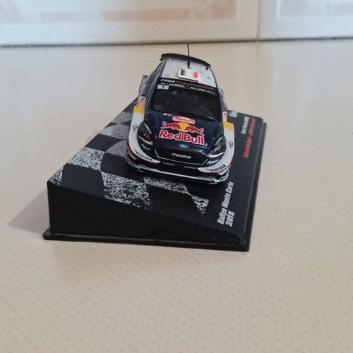 Ford Fiesta WRC collectible miniature car like new