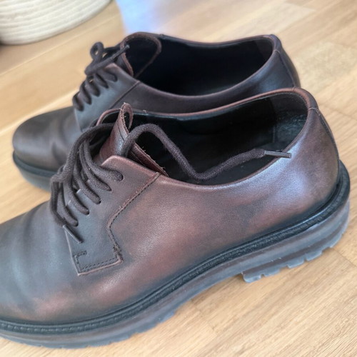 Massimo Dutti brown shoes like new, size 41, derby style
