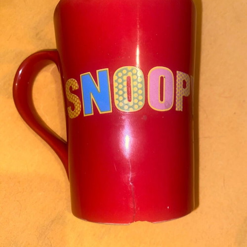 Children's mugs old used, set of 4 pieces