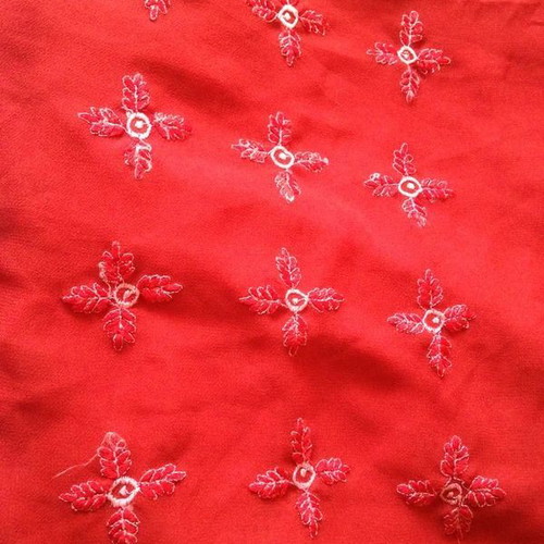 Bluenote red pareo with embroidery new