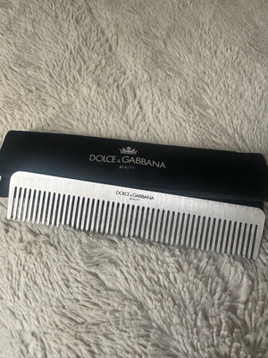 Dolce&Gabbana beauty metal comb new, collectible item