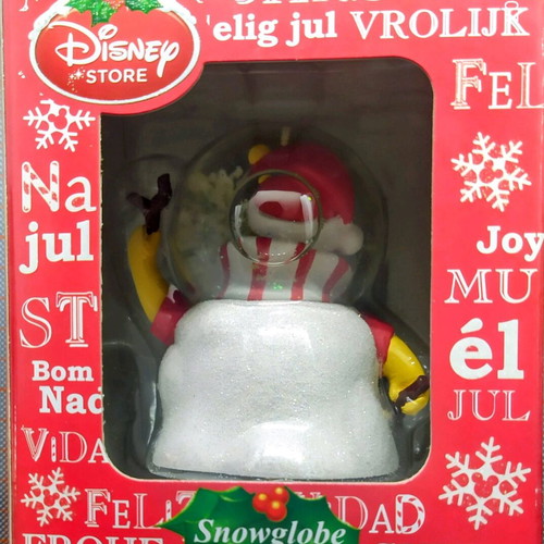 Winnie the Pooh Christmas Snowglobe new from Disney Store