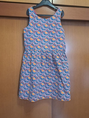 Zara girls dress like new, colorful, size 122 cm, age 7