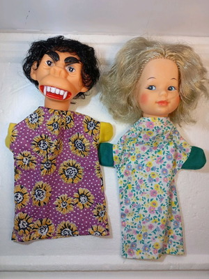 Theater puppets like new, set of 2 pieces